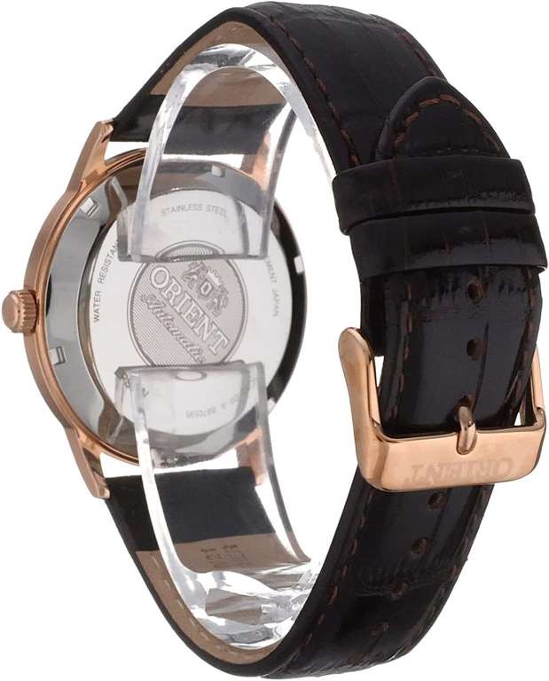 Orient Męski - zegarek automatyczny ze skórzanym paskiem FAC0002W0