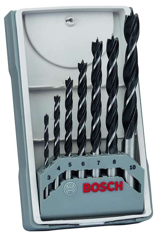 Zestaw wierteł Bosch do drewna - 7 wierteł