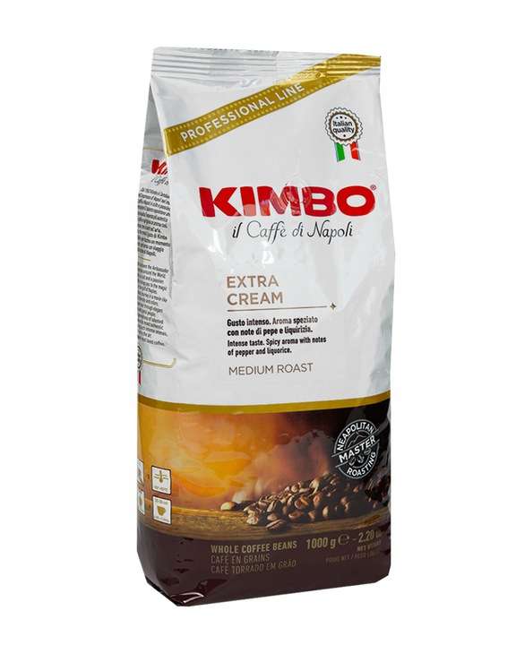 Kawa ziarnista KIMBO EXTRA CREAM 1 kg @allegro