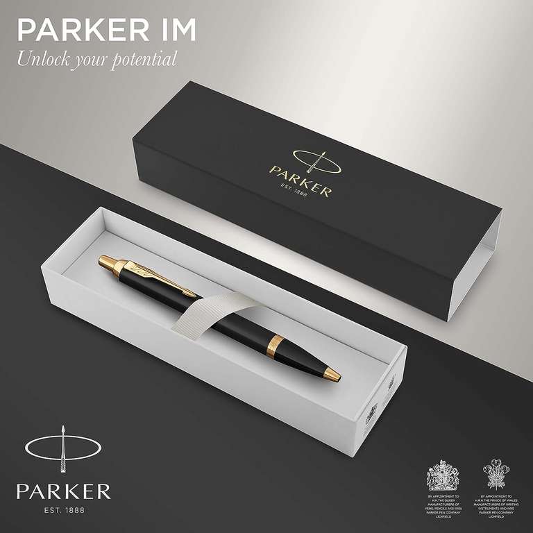 Długopis Parker IM Czarny GT na amazon.pl
