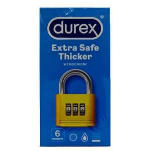 Prezerwatywy Durex Extra Safe 6 szt. | polski dostawca z Shopee