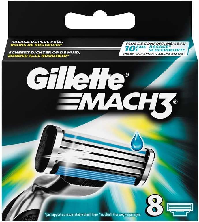 Wkłady Gillette Mach 3 - 8 szt.