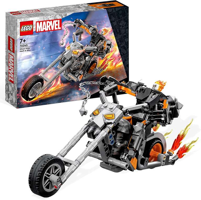 LEGO 76245 Marvel Upiorny Jeździec — mech i motor na amazon