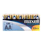 Baterie alkaliczne maxell 32 szt. LR6 AA / przy zakupie 5 paczek cena za paczkę 17,94 zł