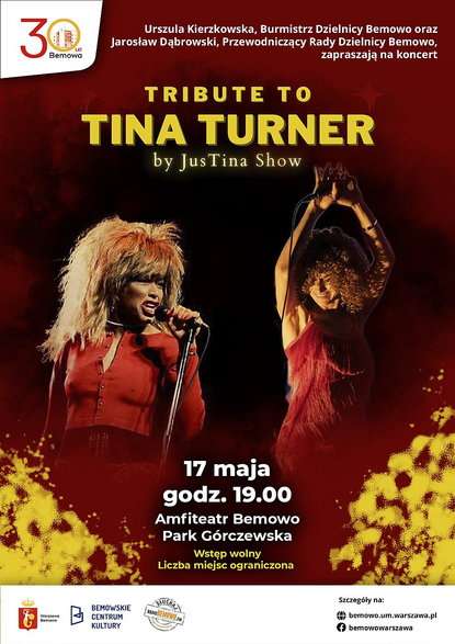 Hity Tiny Turner zabrzmią w Warszawie >>> bezpłatny koncert na Bemowie