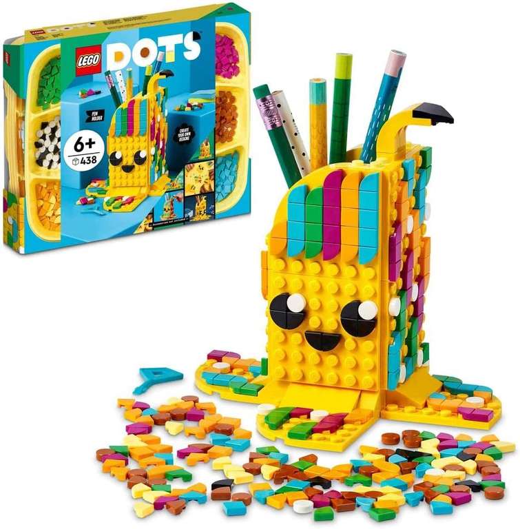 LEGO 41948 DOTS - Uroczy banan - pojemnik na długopisy
