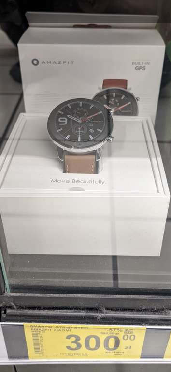 Xiaomi Amazfit GTR 47 mm stainless steel | lokalnie stacjonarnie Carrefour  Szczecin - Pepper.pl
