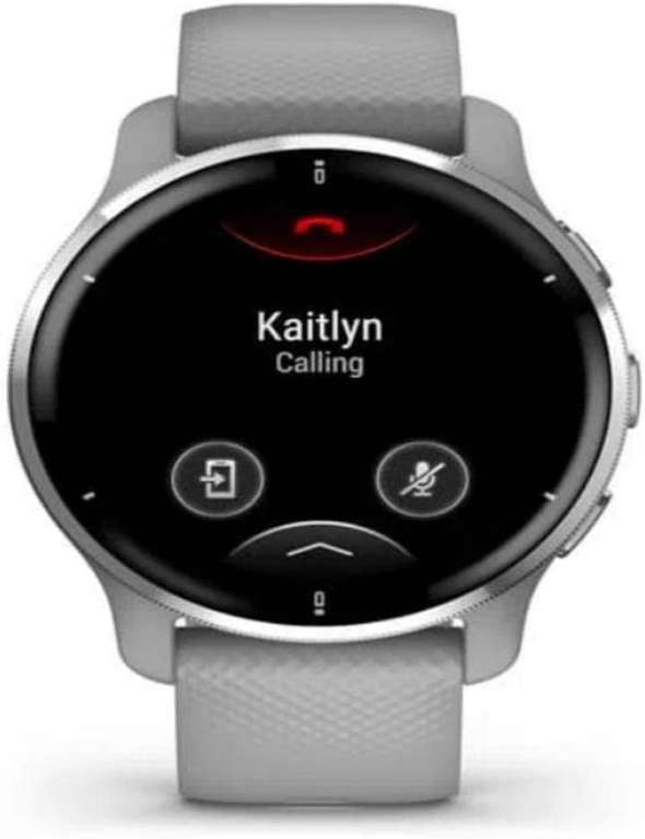 Smartwatch Garmin Venu 2 plus - szaro/srebrny