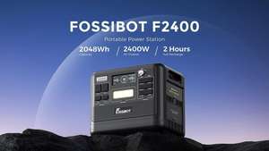 Przenośna Stacja Zasilania FOSSiBOT F2400 2048Wh/2400W (możliwe 3229zł)