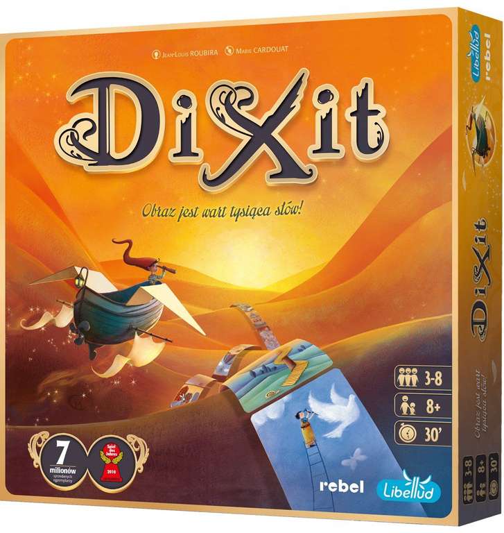 Dixit 84,99 zł | gra planszowa | darmowy odbiór w sklepie | darmowa dostawa przy zakupie innej gry z opisu