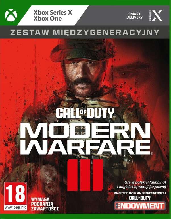 Call of Duty: Modern Warfare III Cross-Gen Bundle AR XBOX One / Xbox Series X|S [VPN ARGENTYNA] XBOX SERIES X|S