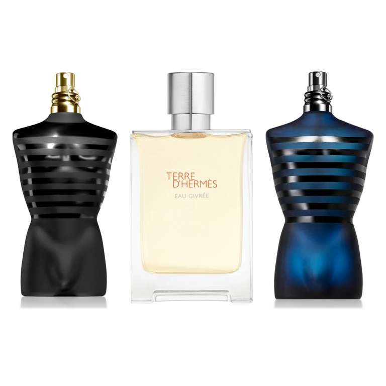 Perfumy Jean Paul Gaultier Le Male Le Parfum 200ml, Ultra Male 200ml, Hermes Terre d'Hermes Eau Givree 100ml w dobrych cenach | Sabina
