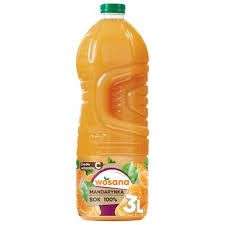 Sok mandarynkowy (100%) Wosana, w butelce 3L. BIEDRONKA