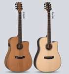 Gitara elektroakustyczna ESP LTD D-320E NS lity cedr na topie w dwóch wersjach