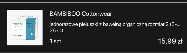 Bambiboo cottonwear rozm.2