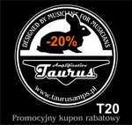 20% zniżki w sklepie TaurusAmps.pl plus darmowa wysyłka do 1 kwietnia!