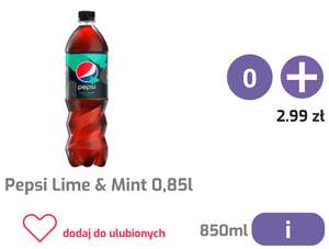 Pepsi Lime & Mint 0.85L 2.99 w Appce Lisek Warszawa