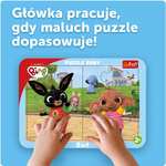 Trefl Zabawy Binga Puzzle Ramkowe Baby 2w1 dla dzieci od 2. roku życia