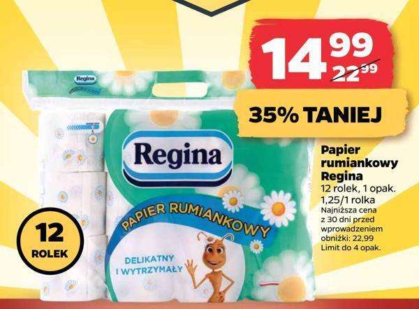 Papier toaletowy Regina 12 rolek w Netto