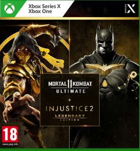 Mortal Kombat 11 Ultimate + Injustice 2 Leg. Edition Bundle XBOX LIVE Key ARGENTINA VPN @ Xbox One