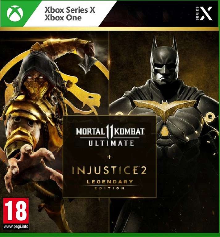 Mortal Kombat 11 Ultimate + Injustice 2 Leg. Edition Bundle AR XBOX One CD  Key