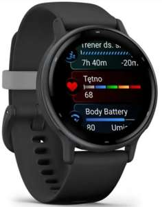 Garmin Vivoactive 5, Smartwatch z GPS, ekran AMOLED, Garmin Pay, bateria do 11 dni, [ 249,75 € + wysyłka 4,17 € ]