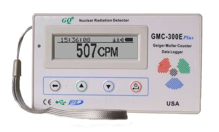 GQ GMC-300E-Plus Cyfrowy licznik Geigera, detektor promieniowania nuklearnego, dozymetr, beta gamma, promieniowanie rentgenowskie