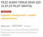 Wzmacniacz zintegrowany Fezz Audio Torus 5040 - Promocja + Pilot - Raty 10x0%! - Dostawa 0zł!