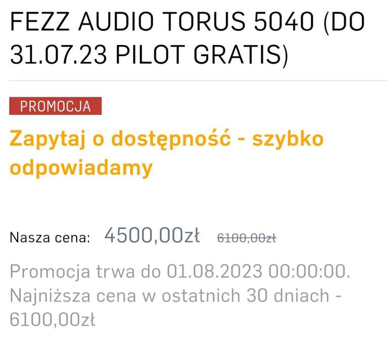 Wzmacniacz zintegrowany Fezz Audio Torus 5040 - Promocja + Pilot - Raty 10x0%! - Dostawa 0zł!