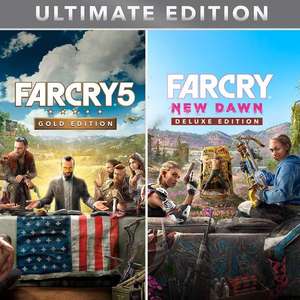 Far Cry 5 + Far Cry New Dawn Edycja Ultimate Playstation /Turcja 117,30 TL