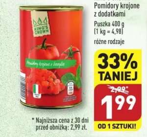 Pomidory krojone 400ml