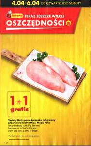 Biedronka Filet z piersi kurczaka 1+1gratis