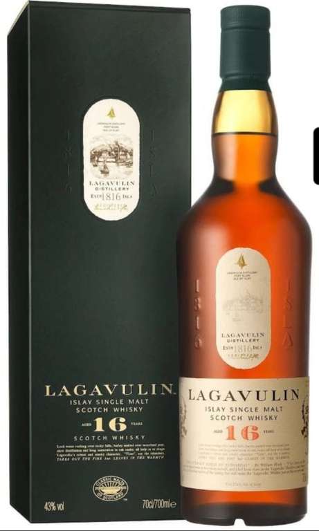 Whisky single malt Lagavulin 16 0,7l