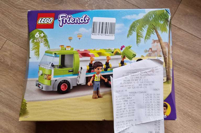 LEGO Friends ciężarówka recyklingowa 41712 (Auchan CH Janki)