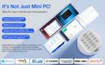 AOOSTAR R7 2 Bay Nas Mini PC Ryzen 7 5700U Win 11 PRO