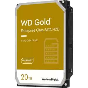 Dysk WD Gold Enterprise Class SATA i WD Red Pro NAS 20 TB w cenie 2099 zł / sztukę, 5 lat gwarancji @ Western Digital