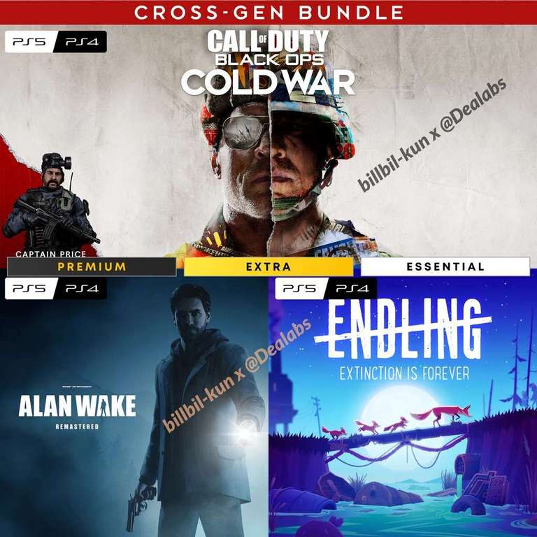 PlayStation Plus Essential - lipiec 2023: Call of Duty Black Ops Cold War, Alan Wake Remastered & Endling Extinction is Forever (PS4, PS5)