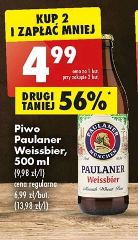 Piwo Paulaner Weissbier 0,5l