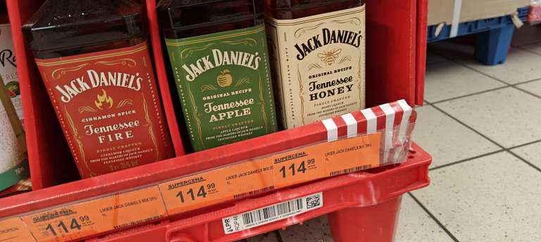Whiskey Biedronka oferta zbiorcza Jim Beam, Ballantine's, Jack i inne - np Red label 1l 62.99 przy zakupie 2