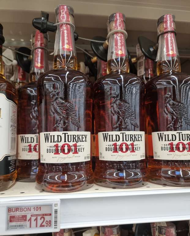 Whiskey Wild Turkey 101 @Auchan Katowice