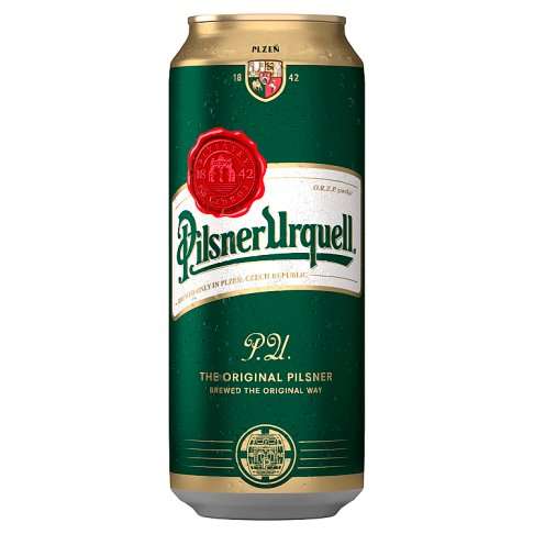 Piwo Pilsner Urquell 3,99zł przy zakupie 4 sztuk
