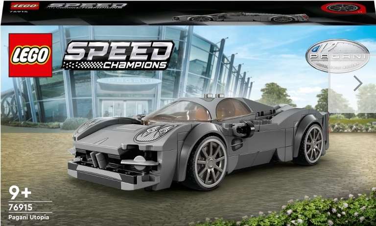 LEGO Speed Champions 76915 Pagani utopia przedsprzedaż wysyłką od 01.03
