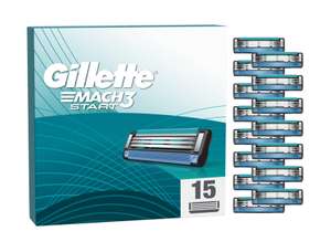 Gillette Mach 3 Sport - wkłady wymienne do maszynki do golenia dla mężczyzn, 15 sztuk