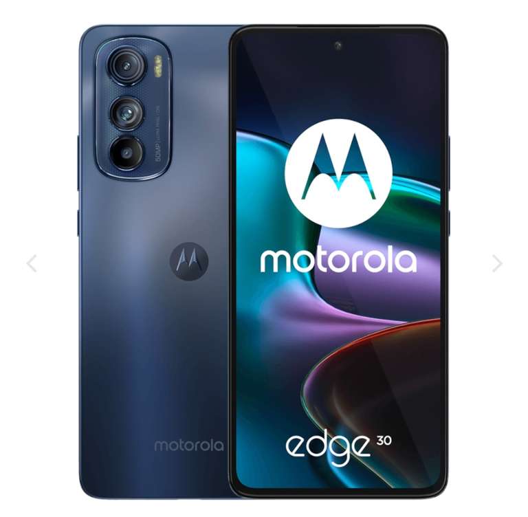 Smartfon Motorola Edge 30 5G 8/128GB Dual Sim Grafitowy