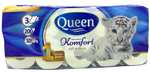 Papier toaletowy Queen Komfort Soft&Strong (Cena przy zakupie 2 opakowań)