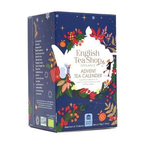 Kalendarz Adwentowy z herbatami marki English Tea Shop