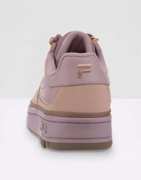 Skórzane buty damskie Fila FXVENTUNO O LOW - różowe lub szare @Lounge by Zalando
