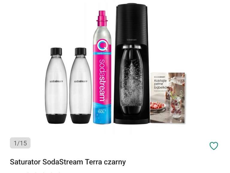 Saturator Sodastream Terra