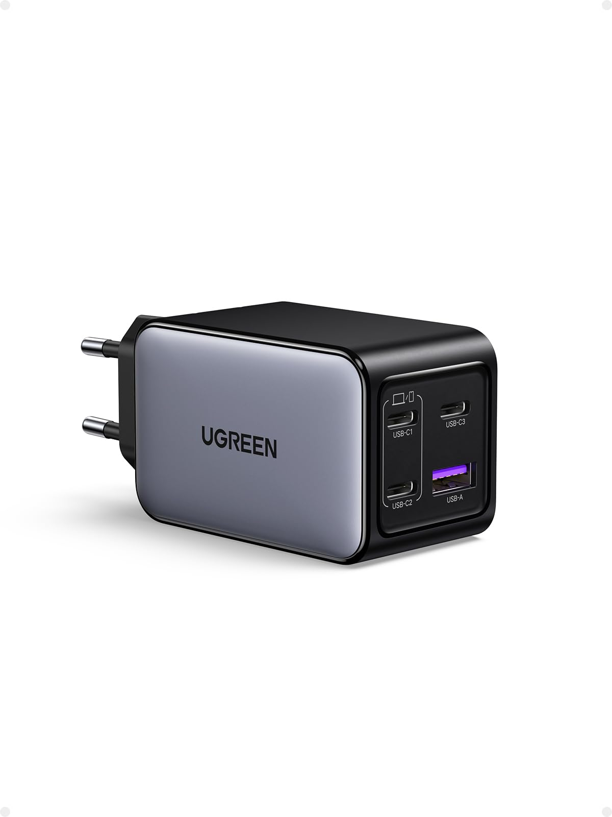 UGREEN Nexode Ładowarka 65 W USB-C, 4 porty, ładowarka GaN, ładowarka wieloportowa