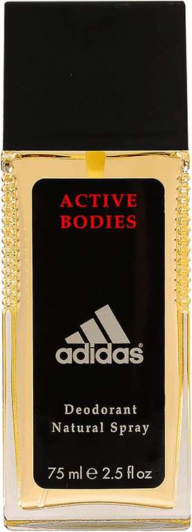 75ml - Adidas Active Bodies dezodorant dla mężczyzn